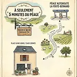 Сasa de vacaciones Campagne Chic 120m2 Services Inclus Oeufs Frais Cormes